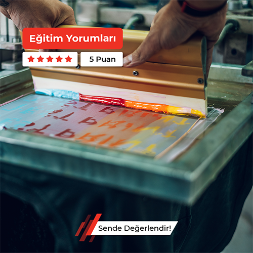 Serigrafi ve Tampon Baskı Kursu